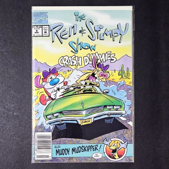 The Ren & Stimpy Show Lot #1, #3, #4 Vol. 1 (1992) Ren Scratch & Sniff - Picture 5 of 5